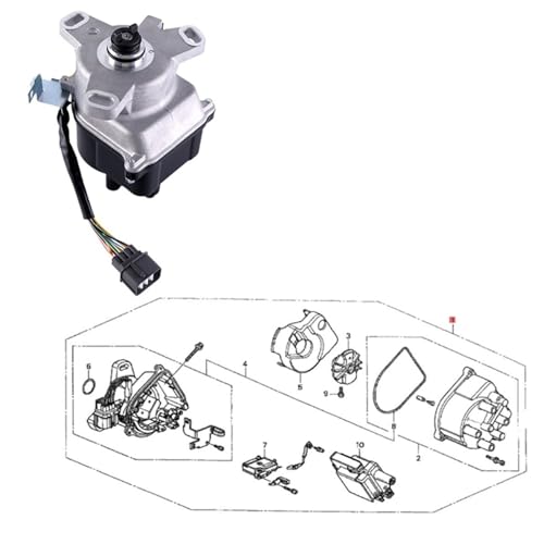 Ensemble distributeur d'allumage haute performance pour Honda TD-63