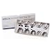 Bosworth 0921307 Stainless Steel Impression Trays Set (Pack of 8)