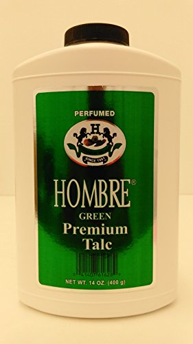 Hombre Green Premium Talc