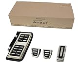 NEUE Original VW AUDI SEAT SKODA Pedalkappen inkl. Fußstütze zur Nachrüstung 4-teilig // Plug in Play verbaubar