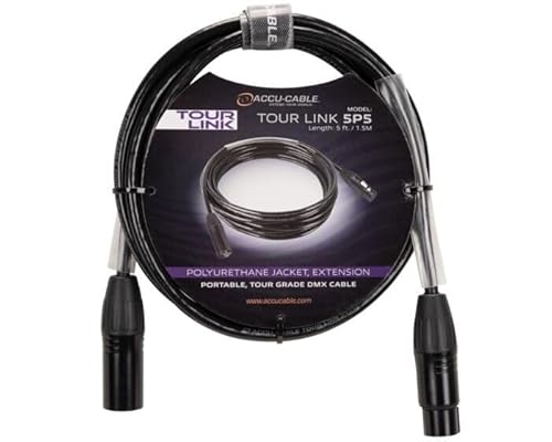 Accu-Cable TOUR LINK 5P5 5tB[g 5s IX - X DMX ƖP[u ADJ