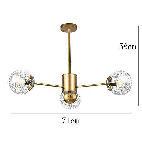 Plafond de chambre à coucher design spoutnik pour une ambiance feutrée et moderne - 5