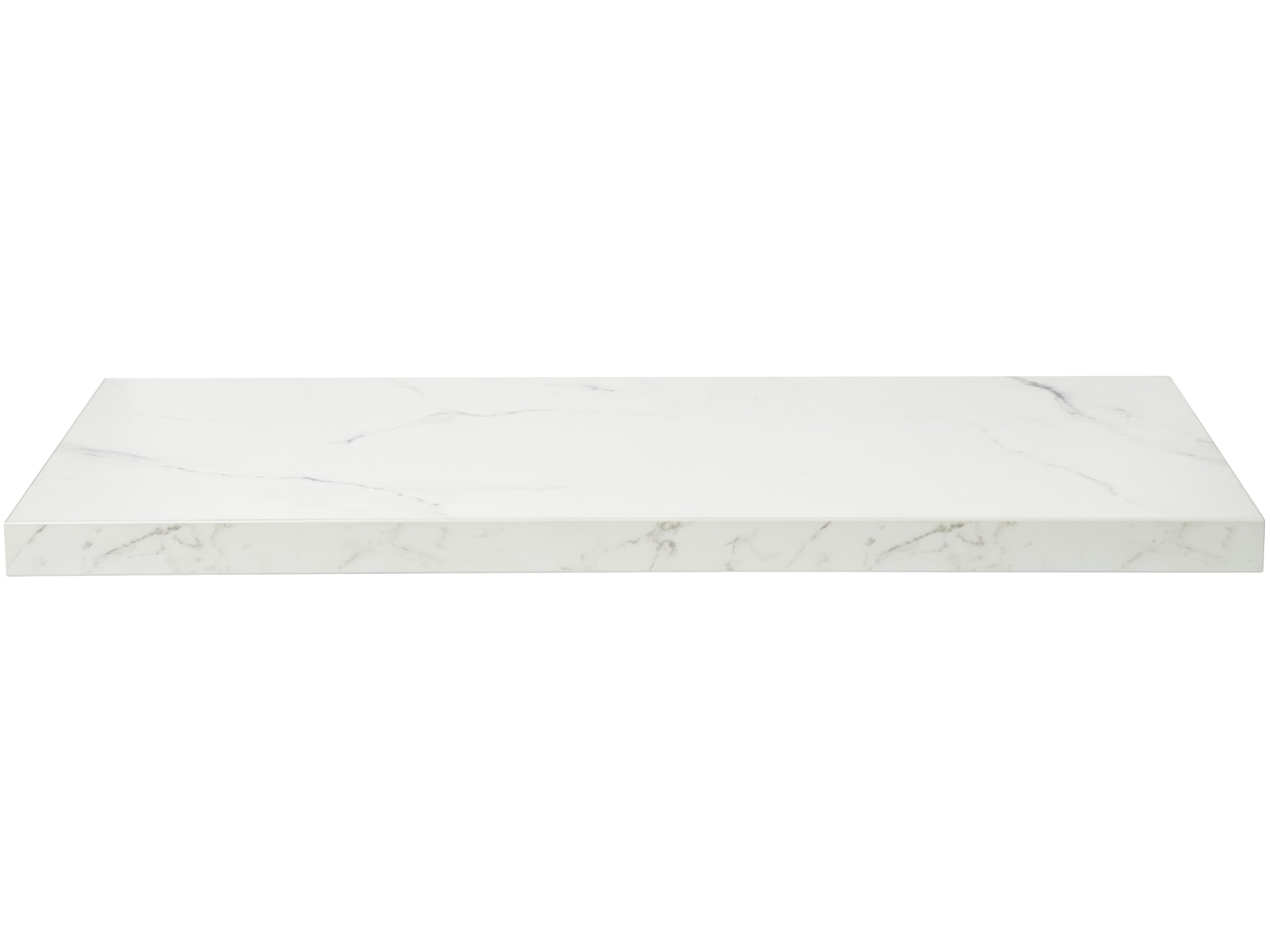 Acantha Hearth in White Marble Effect