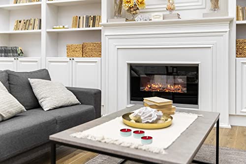 Decorrack 30 Tealight Candles, Apple Cinnamon Scented, Pleasant Fragrance Candle, Long Lasting Air Freshener (Pack Of 30) #TOP3