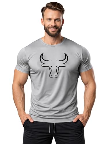Image of 3Colours RGB Active Fit T-Shirt - Lightweight Polyester Sportswear-Bull
