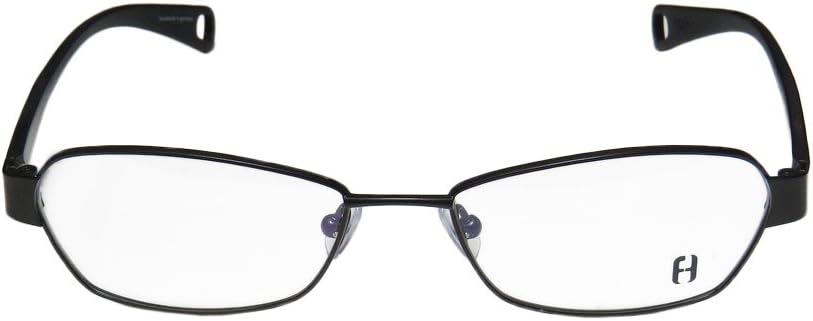 FreudenHaus Omega 9.2 Mens/Womens Designer Full-rim Eyeglasses/Spectacles (51-16-130, Black)