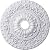 Ekena Millwork CM23VA 23 1/2-Inch OD x 3 1/2-Inch ID x 2 1/8-Inch P Vaduz Ceiling Medallion