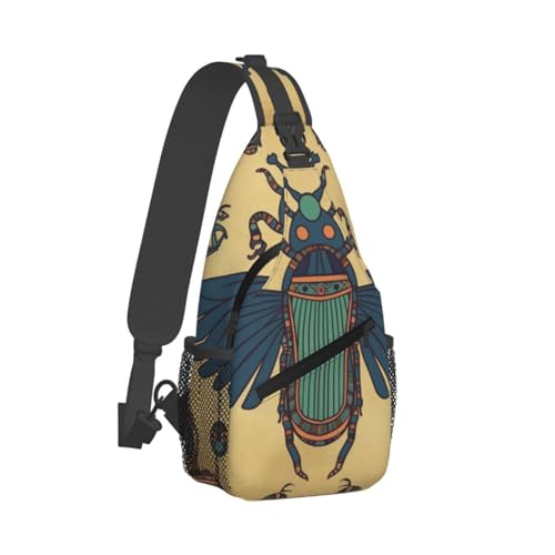 Bolso de Pecho Cruzado para Hombre y Mujer Negro miniatura 2