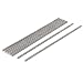 Produktbild sourcing map 10 Stück Gewindestangen M3x140mm Edelstahl 304 Gewindestift Metrischem Vollgewinde Bar Gewindestäbe für Befestigung CNC-Werkzeugmaschinen 3D-Drucker Industrie Geräte