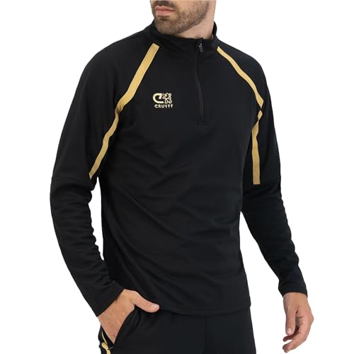 Sudadera de entrenamiento Cruyff Turn Tech con media cremallera para hombre