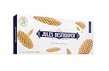Jules Destrooper Galletas de Mantequilla de Galletas de Galletas de Vainilla Belga, Set de Regalo de Galletas de Lujo 100 g