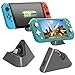 Charging Dock for Nintendo Switch Lite and Nintendo Switch, Compact Charging Stand Station with Type C Port Compatible with Nintendo Switch Lite 2019 (Gray)