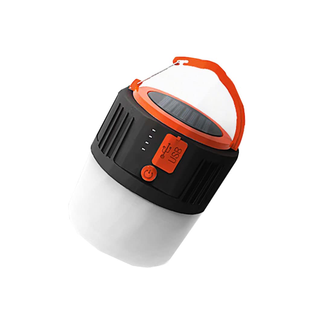 CUOTUO USB Solar LED Camping Lamp Outdoor Light for Emergency USB Body LED Solar lamp Multifunction Lantern Rechargeable