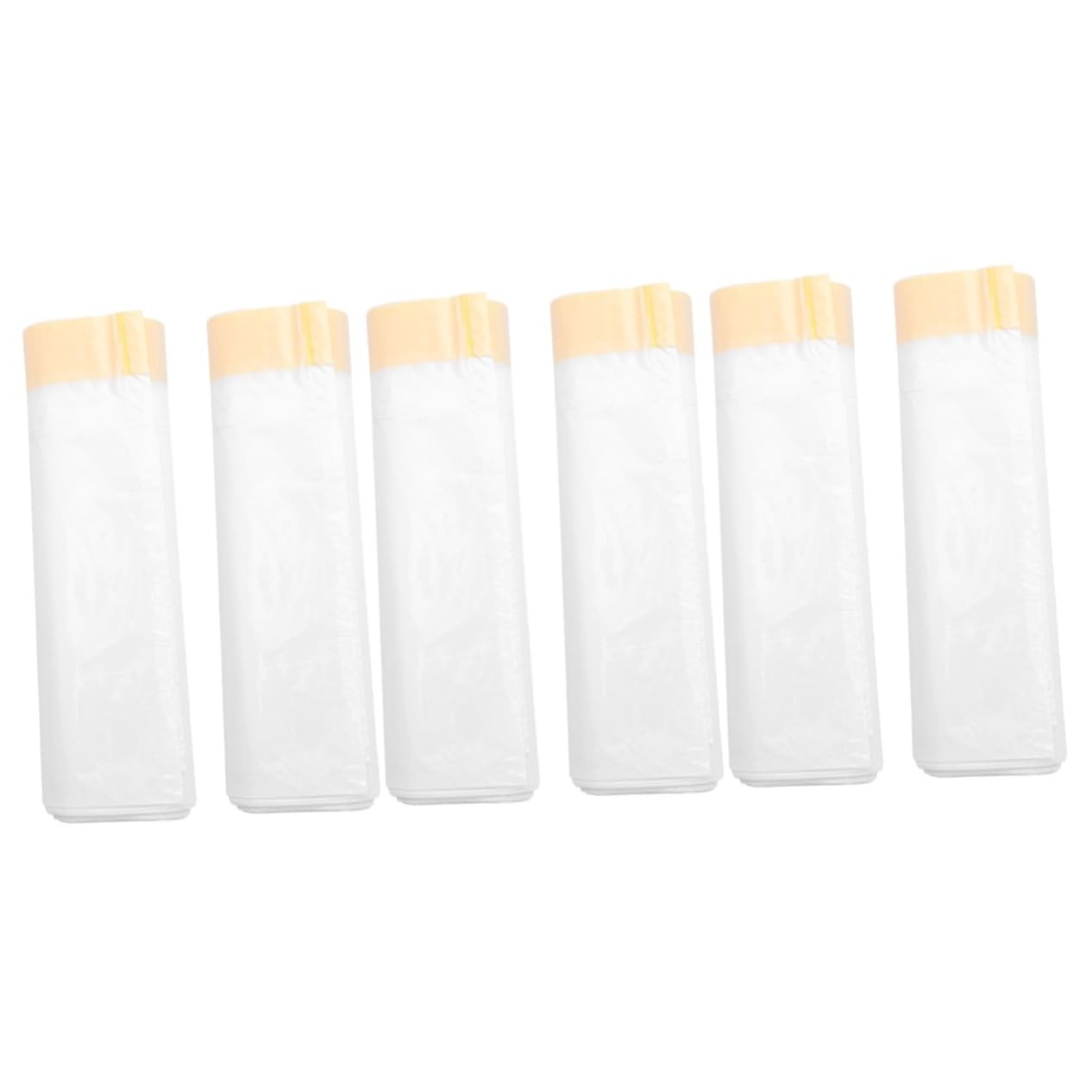 BESPORTBLE 6rolls Cat Litter Pan Bags Drawstring Liners for Easy Cleanup Ldpe Material Fits Cat Litter Boxes