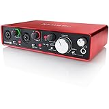 Focusrite Scarlett 2i4 (2nd Gen) USB Audio Interface with Pro Tools | First