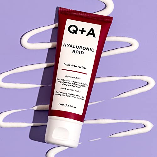 Q+A Crema Idratante Quotidiana All'acido Ialuronico (75 Ml), Crema Viso Idratante Con Acido Poliglutammico Ed Estratto Di Crusca Di Riso, Per Una Pelle Morbida, Uniforme E Nutriente, Senza Profumo - 8
