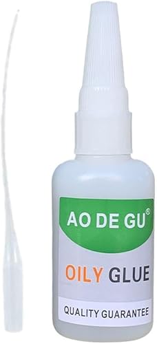 BBASILIYSD Pegamento aceitoso de alta resistencia para soldadura, pegamento de reparación universal, pegamento fuerte con boquilla precisa,