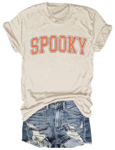 Beopjesk Fall T-Shirt For Women Family Halloween Thanksgiving Tops Cute Autumn Thankful Pumpkin Graphic Tees cover