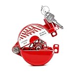 Young Dance Self-Locking Plastic Gate Valve Lockout Device,1 to 2-1/2 in Dia Valve Handles,Hose Bib Lock for...