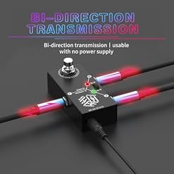 Jemora Pédales de guitare ABY Box Sélecteur de ligne Commutateur AB Mini pédale d’effet de guitare Transmission bidirectionnelle Boîtier en métal Support antidérapant Modes A/B ou A et B - Les Beatles, Paul McCartney, John Lennon, RIngo Starr, George Harrison Jemora Pédales de guitare ABY Box Sélecteur de ligne Commutateur AB Mini pédale d'effet de guitare Transmission bidirectionnelle Boîtier en métal Support antidérapant Modes A/B ou A et B – Image 7