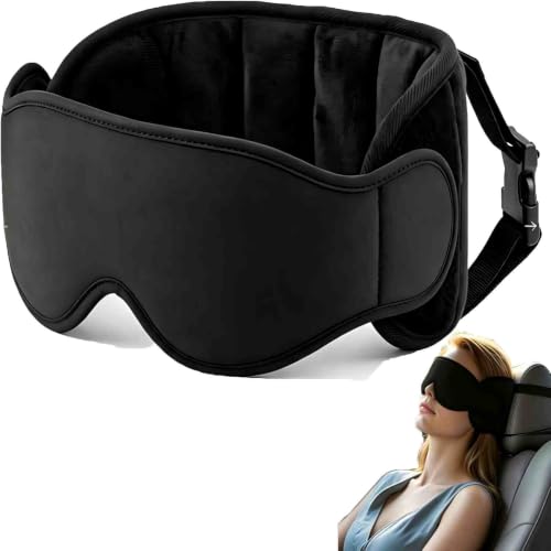 Image of Avernio Travel Pillow with Eye Mask, Travel Sleep Set with Neck Support (Eye Mask + Neck Pillow) – Suitable for Various Travel Scenarios
