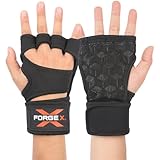 FORGEX Guantes de gimanasio Black