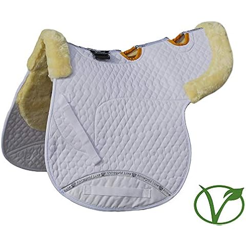 Rhinegold Luxe-Núma ventilada de Piel Cover