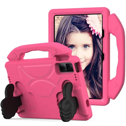 Coque Lenovo Tab M10 Plus 3ème gén Idéale pour les Enfants Rose