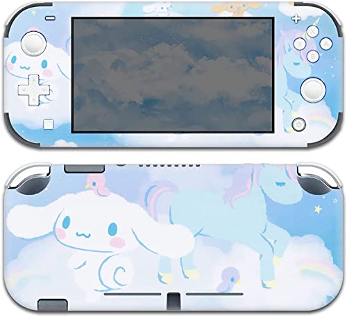 BelugaDesign Skin en vinyle motif chien Anime Switch | Joli autocollant pastel | Cinnamon Roll Kawaii jeu de dessin animé japonais L compatible avec Nintendo...