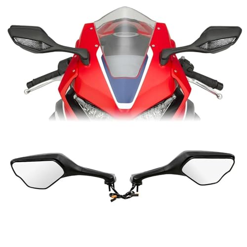 Espejos para CBR1000RR con intermitentes LED de alta visibilidad vial 5