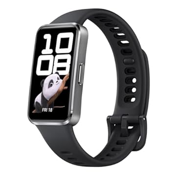 Smartwatch, HUAWEI Band 10, Corpo Elegante em Liga de Alumínio, Análise do Sono em Nível Profissional, Assistente de Bem-estar Emocional, Relógio Smartwatch Compatível com Android e iOS, Preto Fosco
