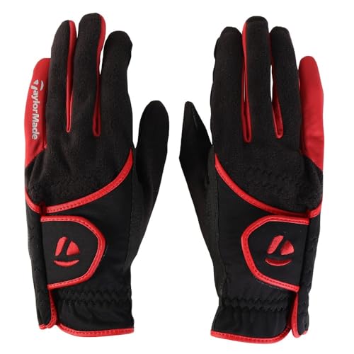 テーラーメイド(TAYLOR MADE) 23 ウォームフィット グローブ ブラック サイズM ゴルフ用グローブ 23FW TL172