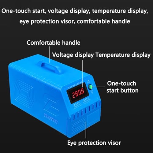 Macchina per la Fabbricazione di timbri fotosensibili, Attrezzatura per la Fabbricazione di timbri Personalizzati, con Display di Tensione e Temperatura