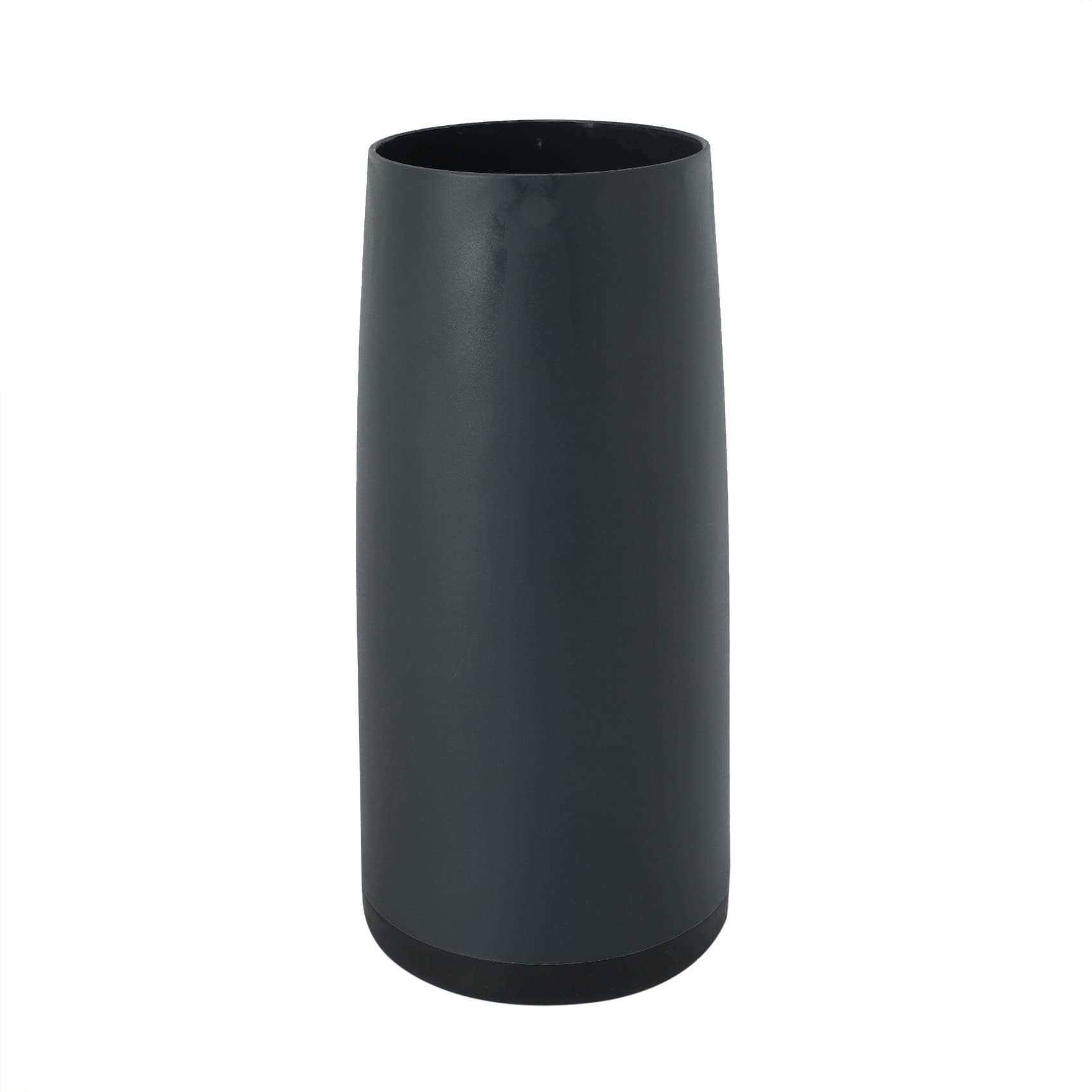 Confezione da 3 scovolini per WC dal design moderno grigio scuro con supporti essenziali per il bagno
