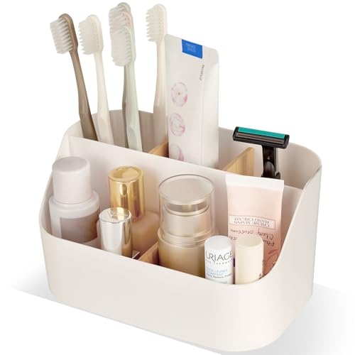 Porte-brosse à dents : fini le lavabo encombré grâce aux 5 compartiments