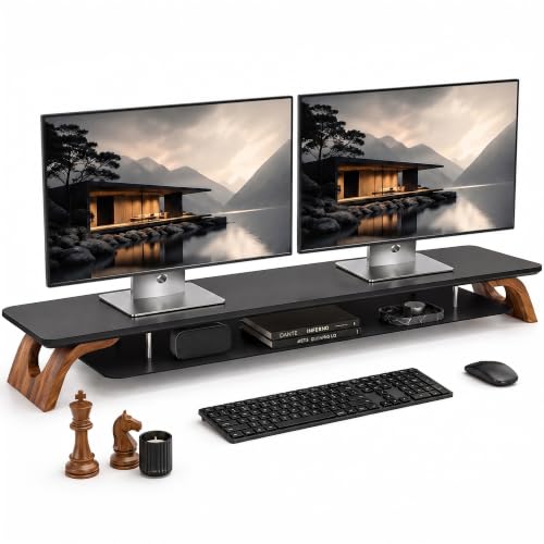 42.5''Dual Monitor Stand Riser for 2 Monitors with