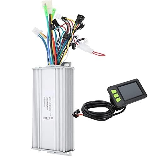 Boîtier de contrôleur de Moteur sans balais 1000 W, Batterie au Lithium, for Scooter électrique, écran LCD, Guidon 22,5 Contrôleur de Vitesse électronique