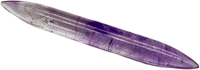 Natural Amethyst Gemstone Tribal Septum Spike | Handcrafted Amethyst Tusk | Stone Nose Piercing Jewelry | Organic Stone Septum Tusk | Handmade Body Piercing Jewelry