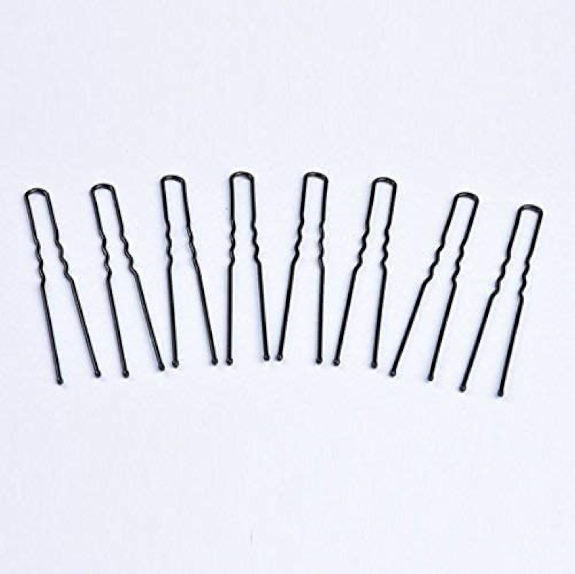 100PCS Black U-Shaped Clip Pins for Hair Styling