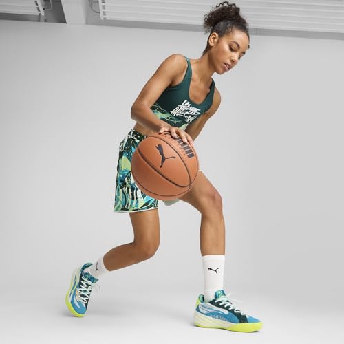 Puma Scarpe Da Basket All-Pro Nitro Hoops Dreamz Unisex, Tropical Blue Peaceful, 42 Eu - 2