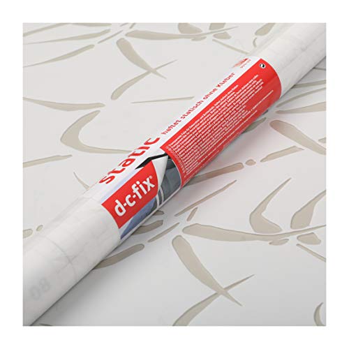 D-C-Fix Window Privacy Film Bamboo Static Cling Removable Two Way Day And Night Sun Uv-Blocking Decorative Vinyl Covering For Bathroom, Office, Home & Glass Door - Decal Sticker 26.5" X 59" #TOP6