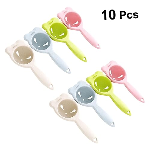 Separador de claras de huevo divisor de yema utensilio de cocina hogar 8 piezas 6