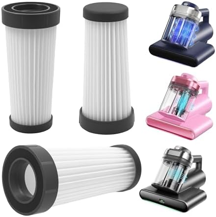 3-Pack Filters Compatible with Teant Blue Bed Mattress Vacuum Cleaner image 5