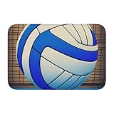 Photo Gallery yyhwhjde tappetino antiscivolo e ispessito con motivo pallavolo blu, adatto per bagni, camere da letto, tappetini lavabili 40,6 x 61 cm Photo Gallery yyhwhjde tappetino antiscivolo e ispessito con motivo pallavolo blu, adatto per bagni, camere da letto, tappetini lavabili 40,6 x 61 cm