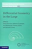Differential Geometry in the Large (London Mathematical Society Lecture Note Series, Series Number 463)