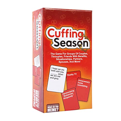 WHAT DO YOU MEME? Cuffing Season, The Party Game for Groups of Couples Throuples, Friends with Benefits, Situationships