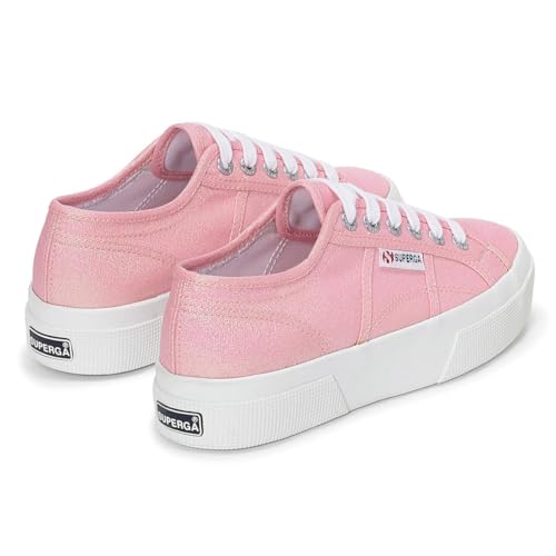 Image of 2740 PLATFORM LAME PINK BEGONIA IRIDESCENT