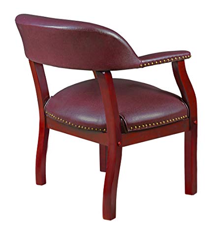 Regency Ivy League Captain Chair, Burgundy #TOP2