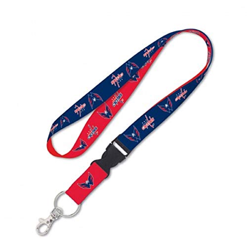 WinCraft Washington Capitals Schlüsselband mit Abnehmbarer Schnalle