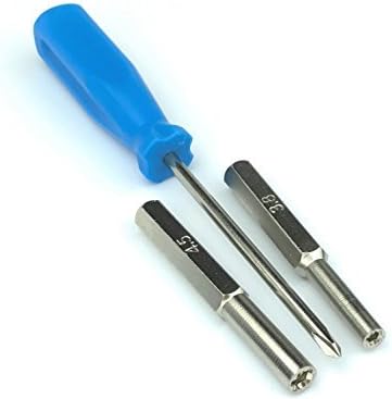 Silverhill Tools atk25338mm y juego de destornillador de seguridad de 45mm Bit juego de herramientas para sistema de Nintendo y el cartucho también